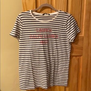 Ralph Lauren blue and white stripes never worn